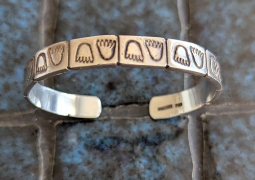Sterling silver bear - bear, paw/big