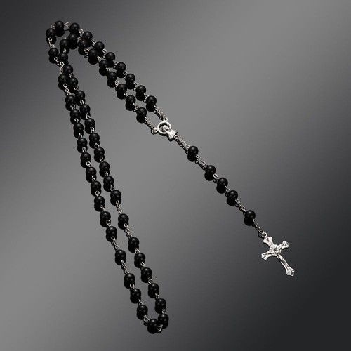 Rosary beads necklace - rosary,