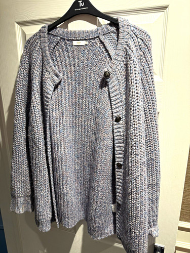 Cotton traders blue knit - cotton,