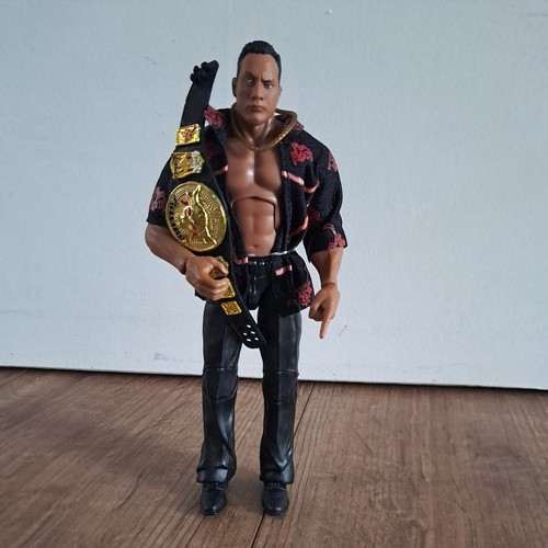 Mattel wwe the rock - the, elite