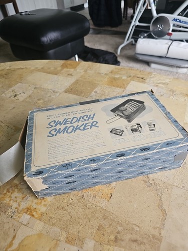 Vintage swedish smoker fish - smoker,