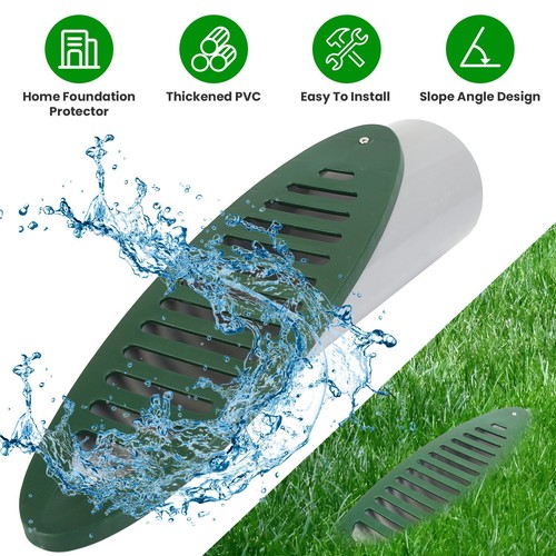 Yard angled drain emitter - yard,