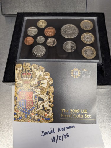 2009 proof coin set - set, includes