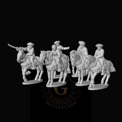 Mounted officers - officers, &