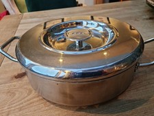AGA STAINLESS STEEL PAN 2.0 LTR WITH LID IN GREAT CONDITION