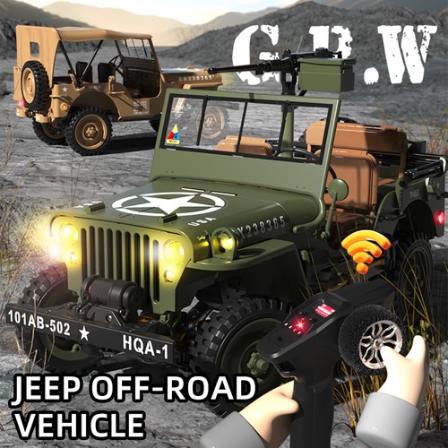 Hg4 scale 2 - 1/14, jeep