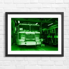 Bold Red Fire Engine Front