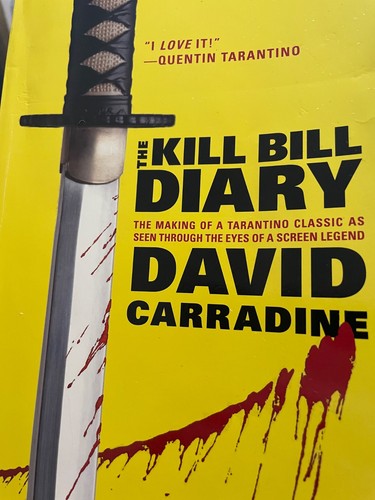 Signed copy david carradine - signed,