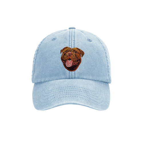 Dogue bordeaux embroidered - de,