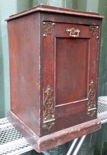 Late 19th or Early 20th Century Purdonium Fireside Coal Storage Box