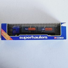 Corgi Superhaulers TY87004 Daf 95 Skeletal Trailer P&O Nedlloyd Model - Unused