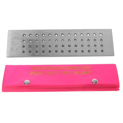 Wire drawplate with - drawplate, 52