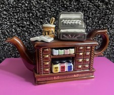 Paul Cardew Design Pottery Tea Shop Counter Miniature Collector Teapot Vintage