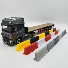 1/50 Scale Jersey Barriers. "Various Colours"