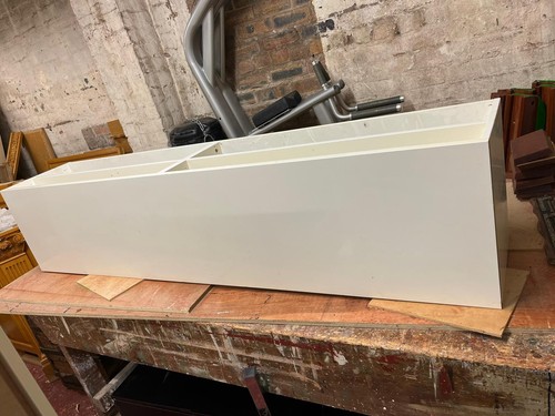 Boconcept white gloss stand - gloss, tv