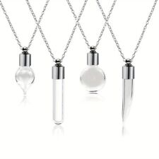 with Chain Glass Bottle