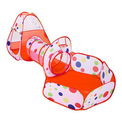 Kids play tent with - in,