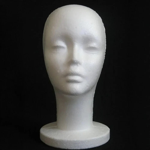 Foam mannequin head male - foam,