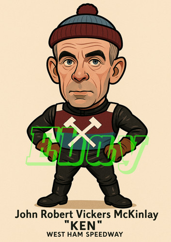 Ken mckinlay west ham speedway - mckinlay,