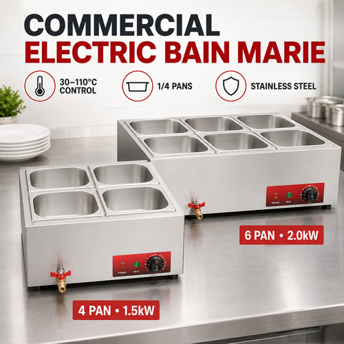 Commercial electric bain marie - commercial,