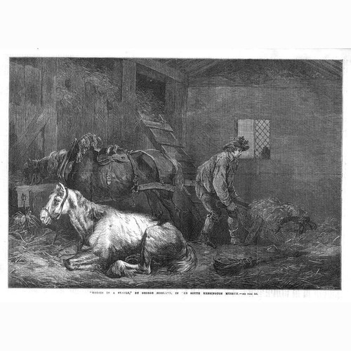 George morland horses the - horses,