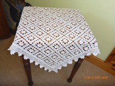 Vintage square floral - , lace