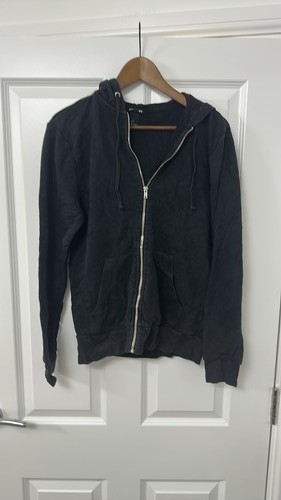 Basic men black - h&m, zip-up