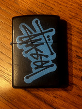 STUSSY ZIPPO LIGHTER, LIMITED EDITION, COLLECTABLE 