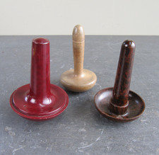 Vintage Darning Mushrooms x 3