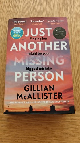 Signed gillian mcallister - ,