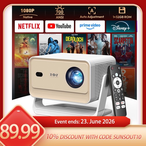 Smart projector android - projector, 4k