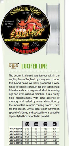 Trabucco lucifer commercial - lucifer,