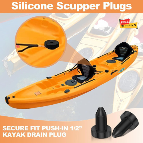 Pack kayak drain - 4, 1/2"