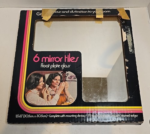 Vintage hamilton mirror tiles - mirror,