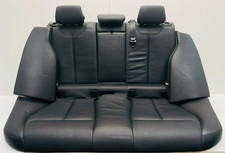 BMW F31 Touring 2012-2019 Black Dakota Leather Rear Seats Bench 60:40 Split #069