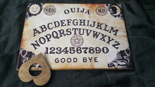 Wooden ouija board - ouija,