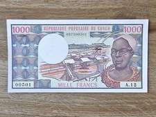 CONGO REPUBLIC 1 000 FRANCS