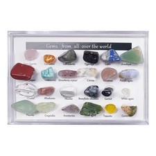24pcs Mineral Rocks and