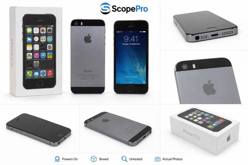 Apple iphone space grey - iphone,