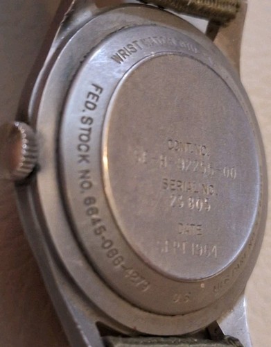 Vintage vietnam 1964 benrus - vietnam,