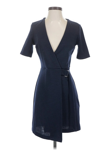 Topshop women blue coat - women,