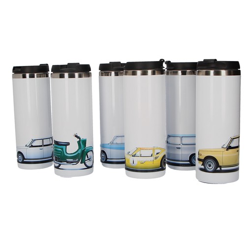 Stainless steel thermal - stainless, mug