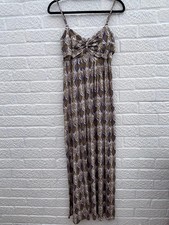 Kew Green/ Purple Maxi Strappy