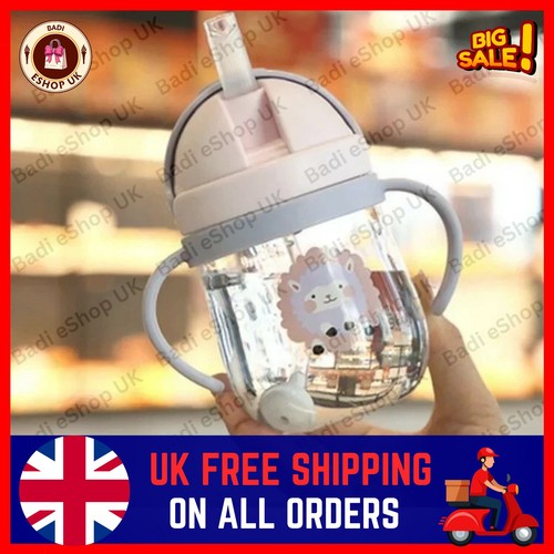 Baby cup with straw bottle - with,