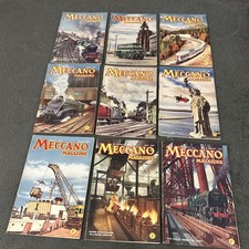 9 x Meccano Magazines 1951