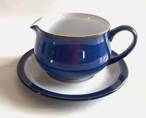 Denby blue imperial gravy - blue,