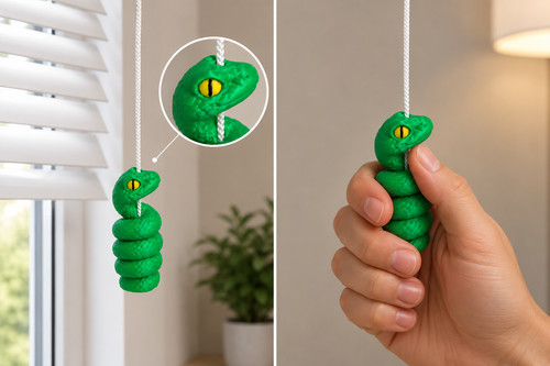 Snake light pull cord - snake,