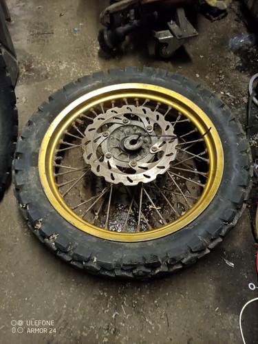 400 complete rear wheel - wr,