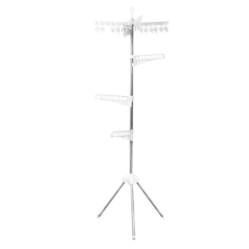 Folding clothes airer tripod - clothes,