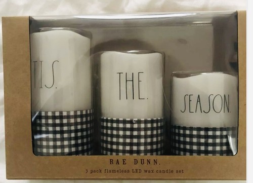 Rae dunn pack flameless - 3,